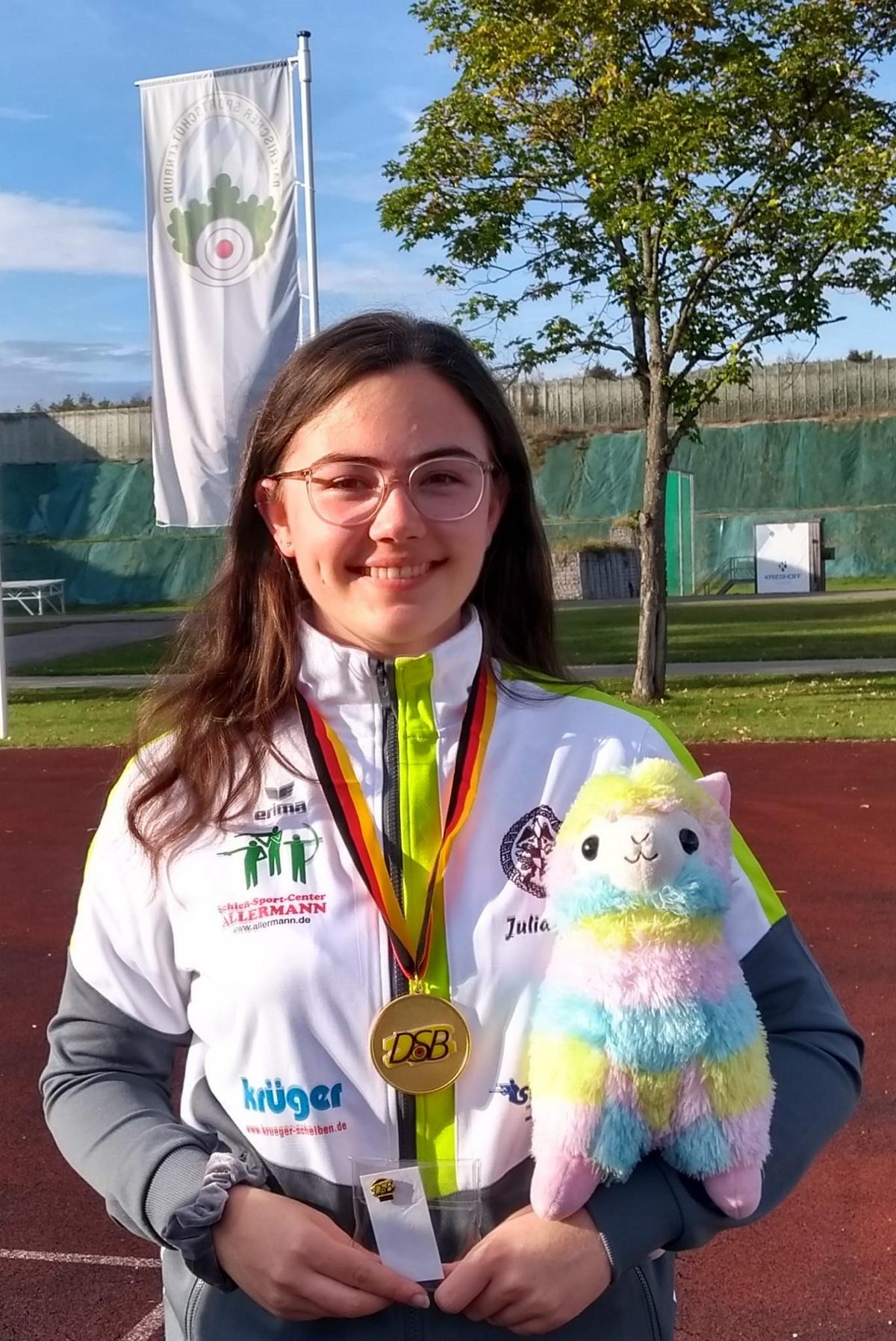 Julia Haß DM LG 3 Stellung Gold 2021