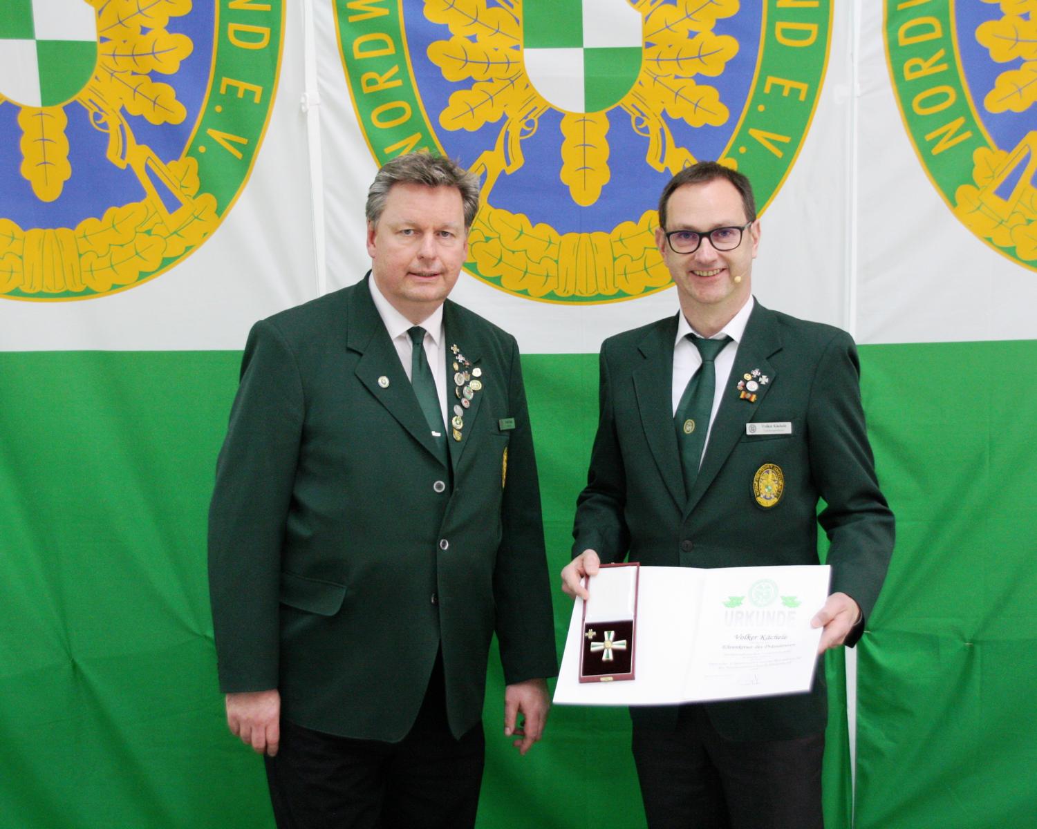 69. Delegiertentag des Nordwestdeutschen Schützenbundes e.V - Ehrung ...