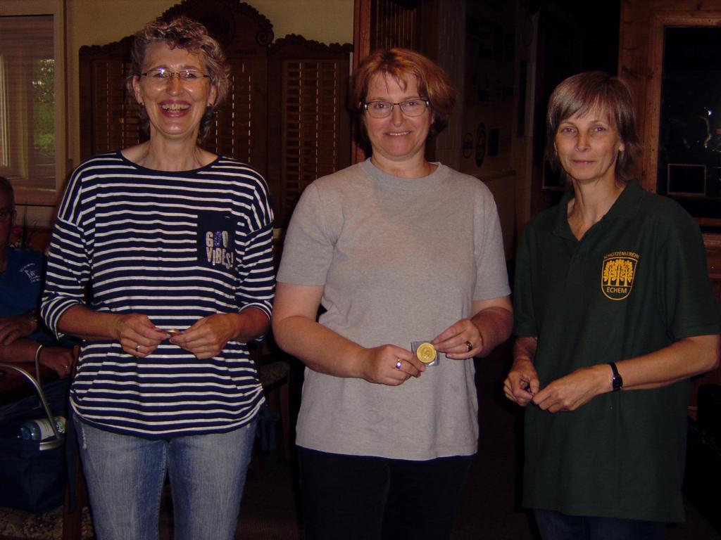 Frauke Brandt Karin Knapp Anja Linn SV Echem 1 2018 3x20
