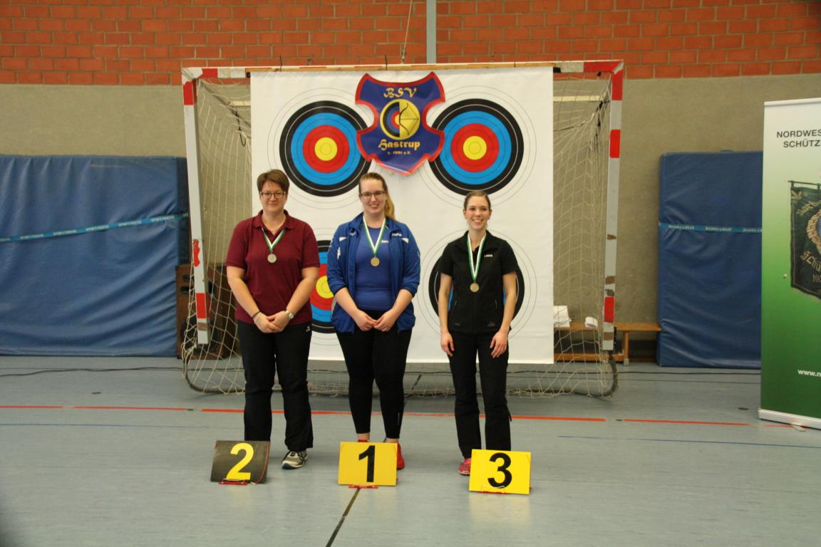LVM Halle 2019 Compound Damen Jennifer Harder Kerstin Schulz Laura Detje