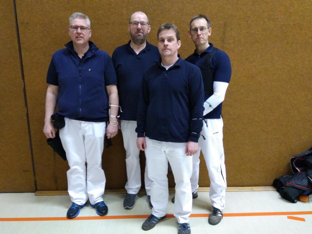 3. WK Nils Koppelin Manfre Semke Peter WintersKlaus Dettmar vlnr