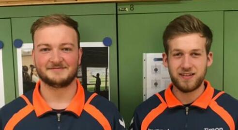 Christian Varnhorn und Timon Cordes SV Haendorf