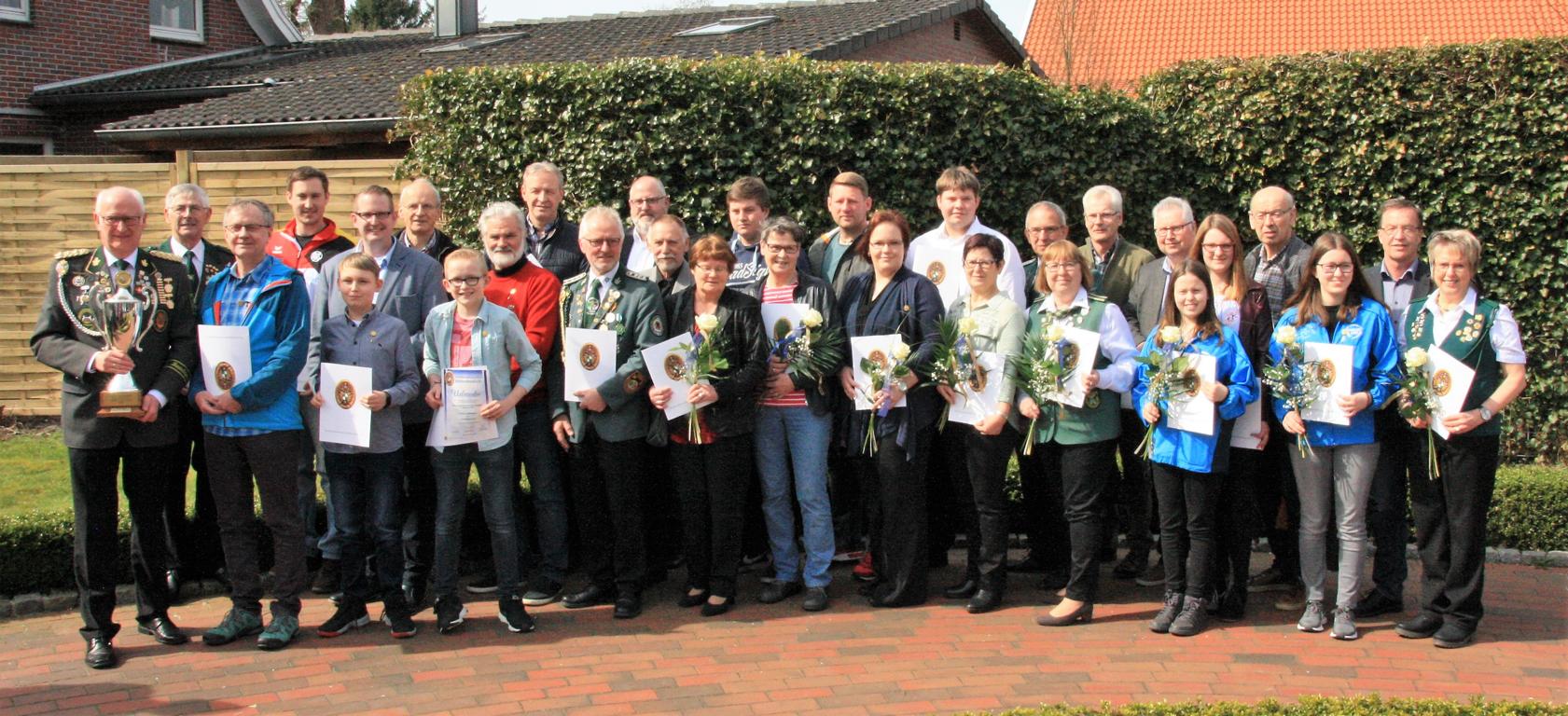 NWDSB 66. Landesschützentag - Sportlerehrung - NWDSB