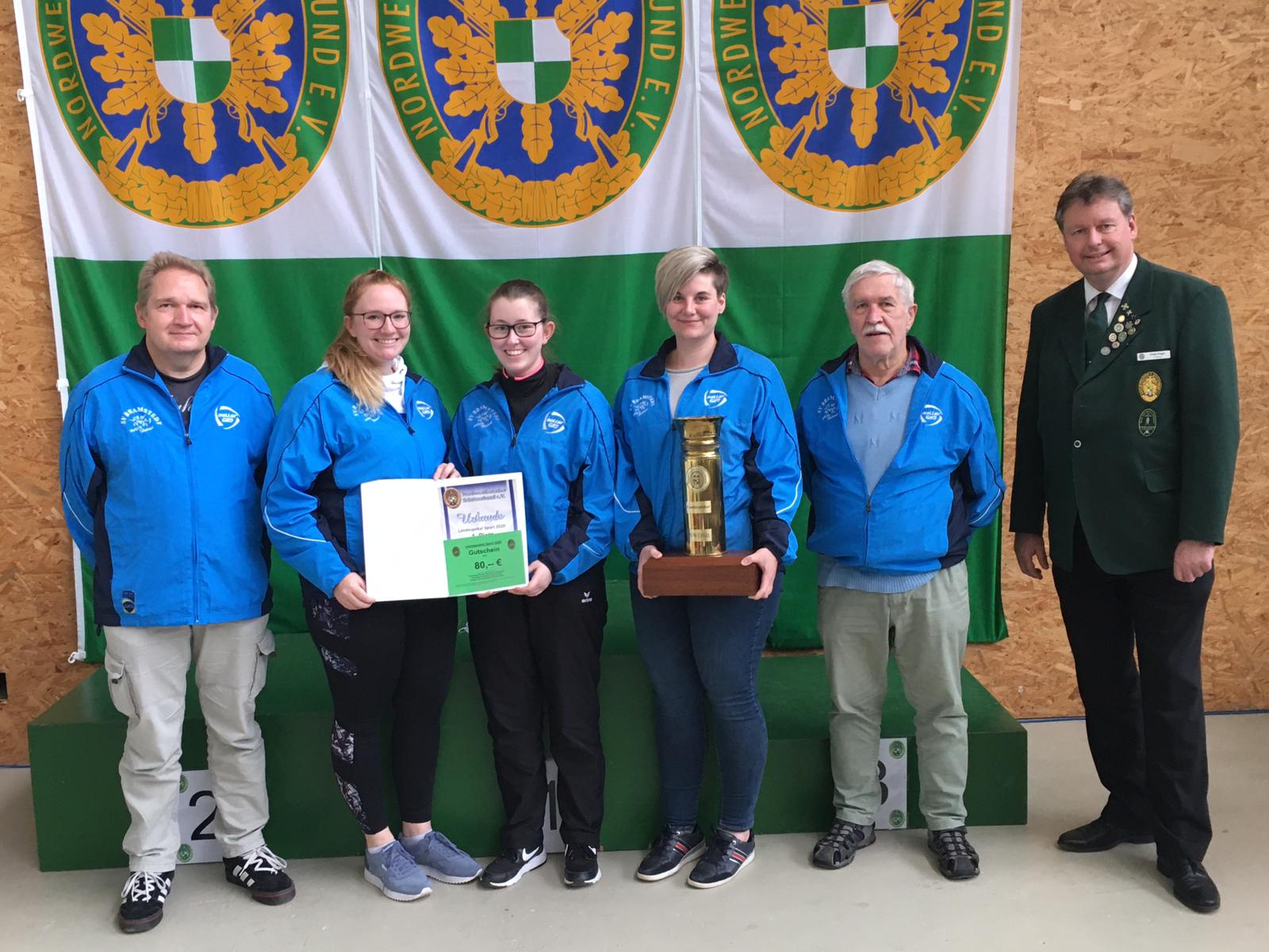 Landespokalschießen Sport 1 Platz SV Bramstedt